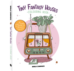 MUS Tiny Fantasy Houses Coloring Book