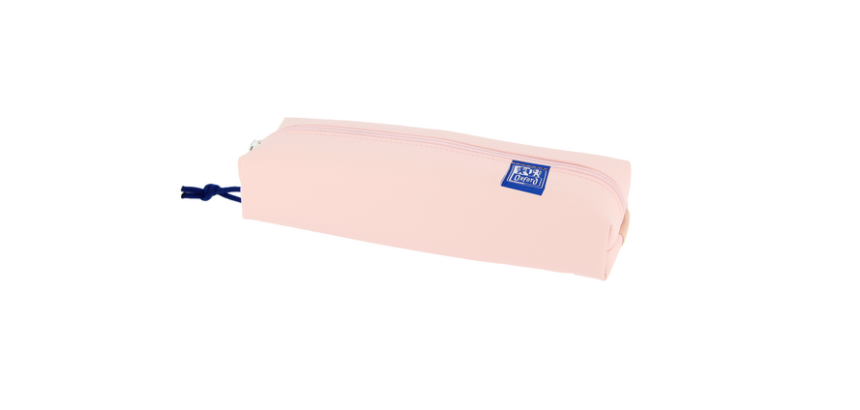 Trousse Oxford Live & Go rose pastel