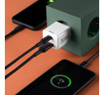 Hama USB-C/USB-A Mini Charger PD 30W White