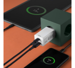 Chargeur Hama USB-C/USB-A Mini PD 45W blanc