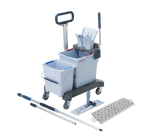 Chariot de ménage Vileda Ultraspeed Pro Ready to Go Kit r-Micro Double