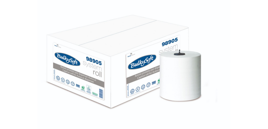 BulkySoft Handtuchrollen H1 Matic 2-lagig 200m weiß 98905
