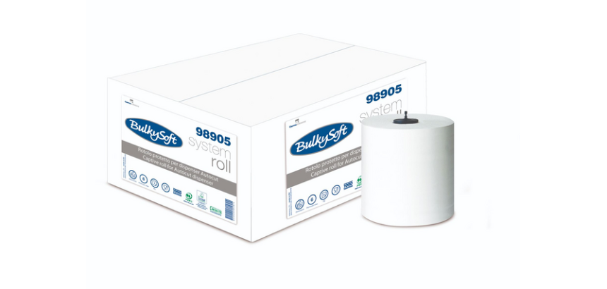 Essuie-mains BulkySoft H1 Matic 2 épaisseurs 200m blanc 98905