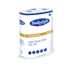 Toiletpapier BulkySoft Excellence 4-laags 6x150 vel wit 66400
