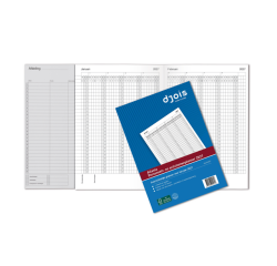 Jaarplanner 2027 Djois personeel- en activiteitenplanner
