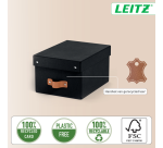 Opbergdoos Leitz Puro met deksel 7 liter set van 2 zwart