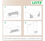 Tijdschriftencassette Leitz Puro set van 2 zwart