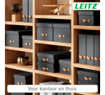 Tijdschriftencassette Leitz Puro set van 2 zwart