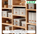 Tijdschriftencassette Leitz Puro set van 2 beige