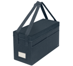 Sac de rangement Leitz tissu avec couvercle gris