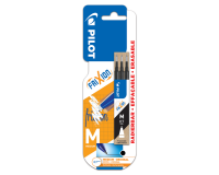 PILOT FriXion Medium Black Roller Refill Blister Pack of 3 Pieces