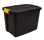 Opbergbox Bankers Box 60L met handgrepen robuust zwart