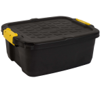 Bankers Box 24L storage box with robust handles black