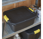 Bankers Box 24L storage box with robust handles black