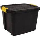 <strong>Bankers Box 42L Storage Box with Robust Handles Black</strong>
