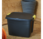 <strong>Bankers Box 42L Storage Box with Robust Handles Black</strong>