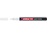 Marqueur peinture edding 791 base alcool 1-2mm blanc