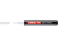 Alcohol-based edding 790 paint marker 2-3mm white