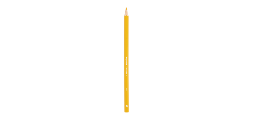 Bruynzeel Super 920 yellow colored pencil