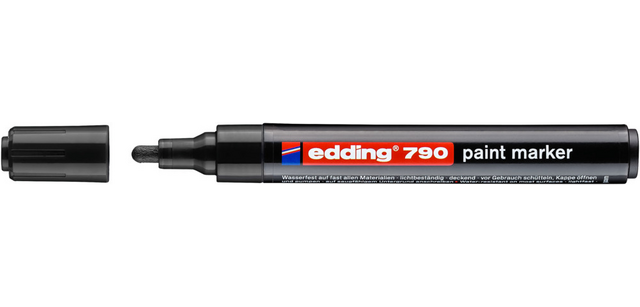 edding 790 Lackmarker Alkoholbasis 2-3mm schwarz