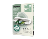 Fellowes A4 Laminating Pouch Light 50% Recycled Glossy 100 Pieces