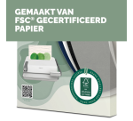 Couverture Fellowes A4 FSC translucide papier 150g 50 feuilles