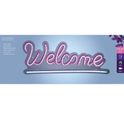 Ledbord Lumineo indoor USB neon Welcome