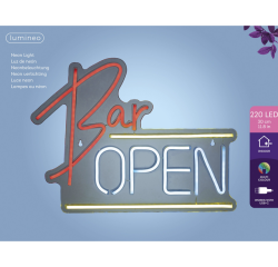 Ledbord Lumineo indoor USB neon Bar Open