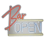 Ledbord Lumineo indoor USB neon Bar Open