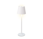 Tafellamp Lumineo led oplaadbaar steady binnen wit