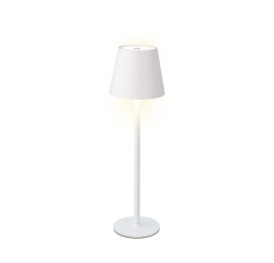 Wiederaufladbare Lumineo LED-Tischlampe steady Innen weiß