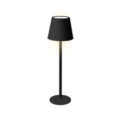 Tafellamp Lumineo led oplaadbaar steady buiten zwart