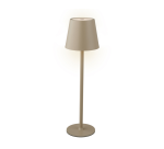 Lampe de table Lumineo LED rechargeable steady intérieur brun