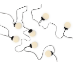 Guirlande Partylight Lumineo LED extérieur 20 boules 950cm blanc chaud