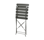 Ensemble bistro acier 3 parties anthracite