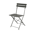 Ensemble bistro acier 3 parties anthracite