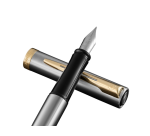 Stylo plume Waterman Allure Impression Stainless Steel GT Medium