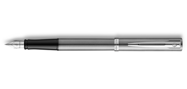 Stylo plume Waterman Allure Impression Stainless Steel CT Medium
