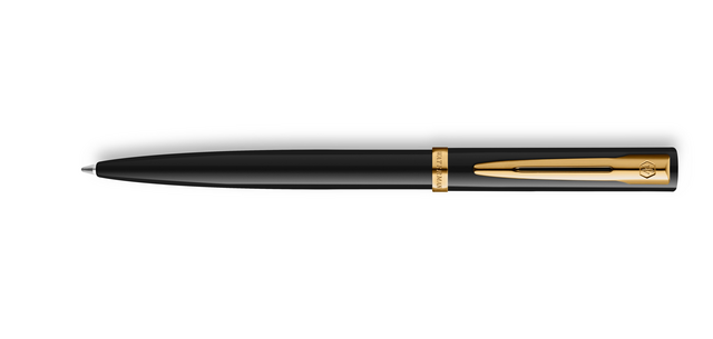 Stylo bille Waterman Allure Impression Black GT Medium