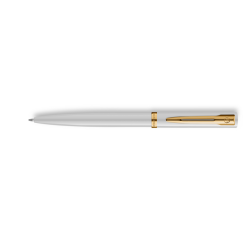 Stylo bille Waterman Allure Impression White GT Medium