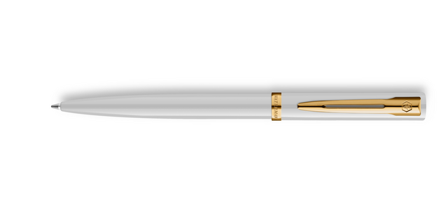 Stylo bille Waterman Allure Impression White GT Medium