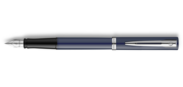 Stylo plume Waterman Allure Impression Blue CT Medium