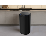 Poubelle DESQ Sensor 50L inox noir