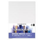 Panneau entoilé Daler-Rowney Graduate Mixed Media A3 blanc