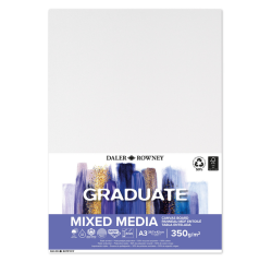 Canvasboard Daler-Rowney Graduate mixed media A3 wit