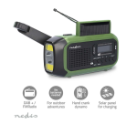 Radio d'urgence Nedis DAB+ FM panneau solaire