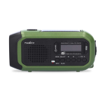 Radio d'urgence Nedis DAB+ FM panneau solaire