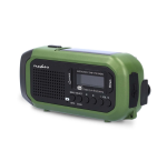 Radio d'urgence Nedis DAB+ FM panneau solaire