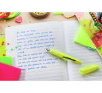 Vulpen STABILO Easybuddy medium neon geel blister à 1 stuk