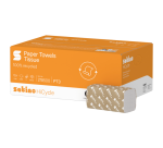 Essuie-mains Satino PT3 HiCycle 278500 2 épaisseurs Pli-V 250x230mm blanc 20x 160 feuilles